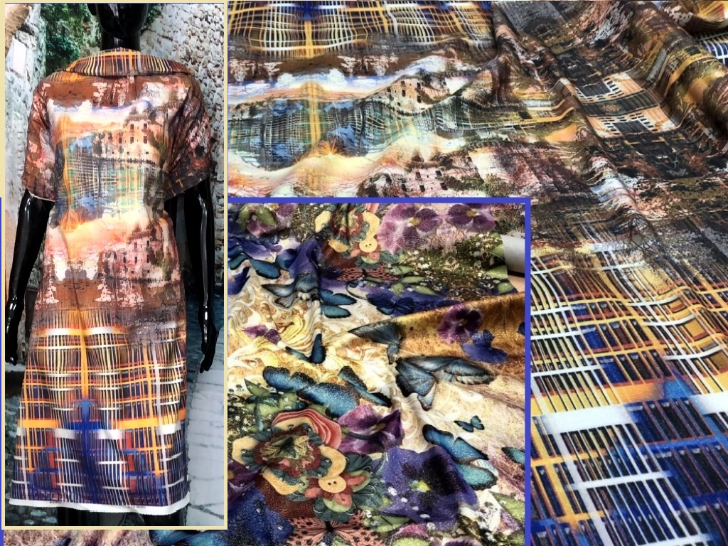 Костюмная Бенгалина принт